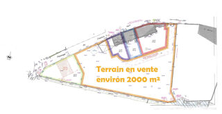  Terrain à vendre 2200 m²