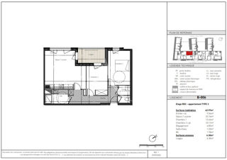  Appartement � vendre 3 pi�ces 63 m�