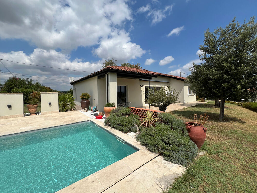 Maison contemporaine à 5 min du centre ville de Caussade - Prestations de qualité et vue dégagée
