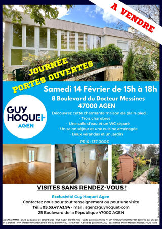  Maison � vendre 4 pi�ces 80 m�