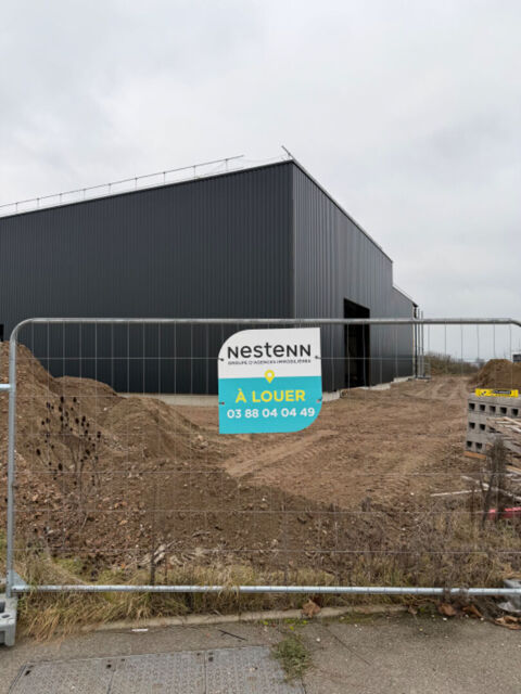 Local industriel 480 m&sup2; 9 m sous plafond 4080 67230 Sand