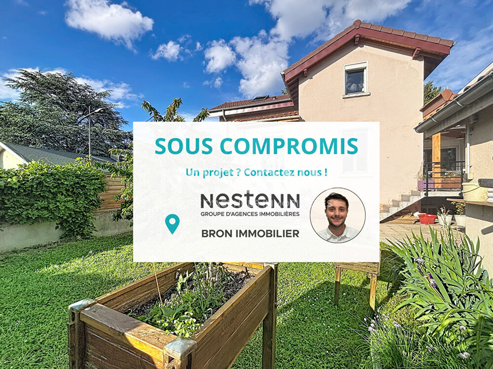 Maison Bron 4 pièces (T4) - 92m2 - 3 chambres - Rénovée - Garage & Cave - 69500 BRON