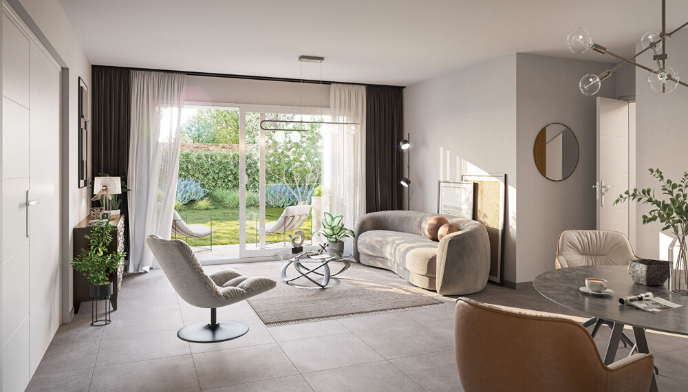 T3 DERNIER ETAGE, TERRASSE, RESIDENCE INTIMISTE OUEST AIX EN PROVENCE