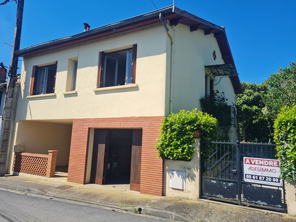 Vente Maison MAISON T4 de 85m²  AVEC GARAGE  de 28m² ET JARDIN de 537m² Saint sulpice sur leze