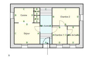  Appartement � vendre 2 pi�ces 49 m�