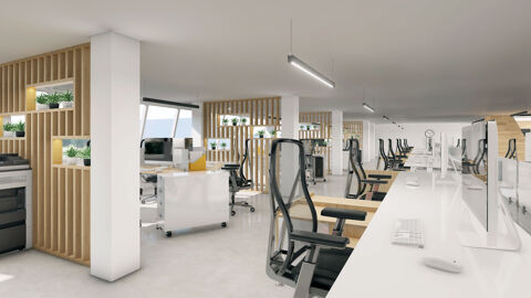 Local commercial - Montbrison 102 m&sup2;  - belle visibilit&eacute; - id&eacute;al profession lib&eacute;rale ou commerce de proximit&eacute; 1428 42600 Montbrison