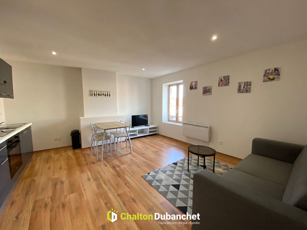 Location Appartement POULLY LES NONAINS - Appartement T2 meublé 36.52 m² Pouilly les nonains
