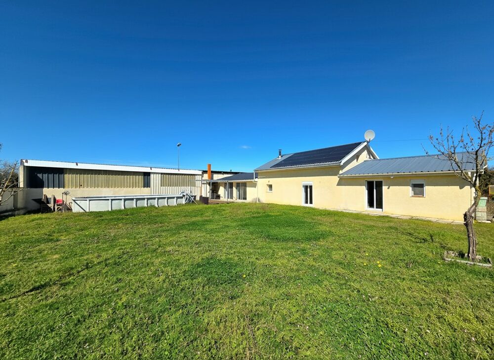 Maison et son hangar proche de toutes commodités