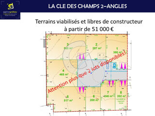  Terrain  vendre 517 m