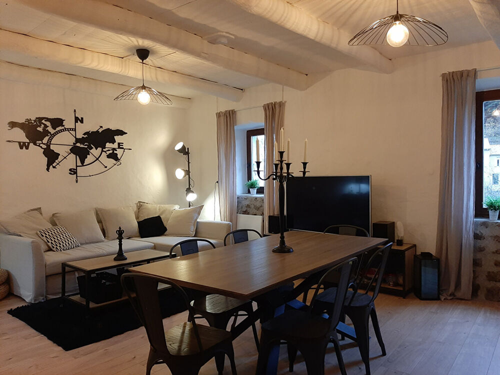 Vente Maison Ardèche : ensemble de 2 maisons en pierre dans LA VALLEE DU TALARON Saint christol