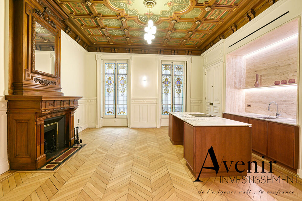 Appartement 196m2 climatisé 3 chambres balcon Lyon 3ème Quai du Rhône/Préfecture