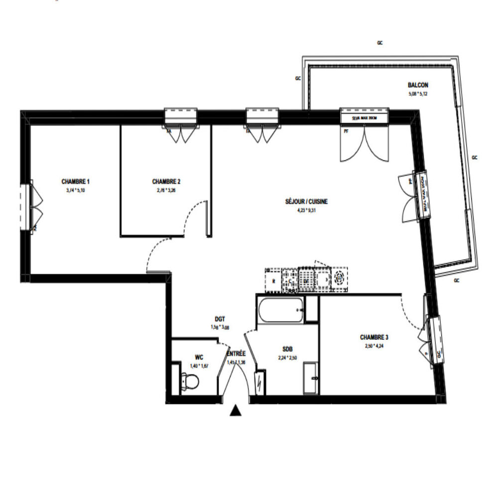 Vente Appartement Appartement neuf T4 à Dugny Dugny