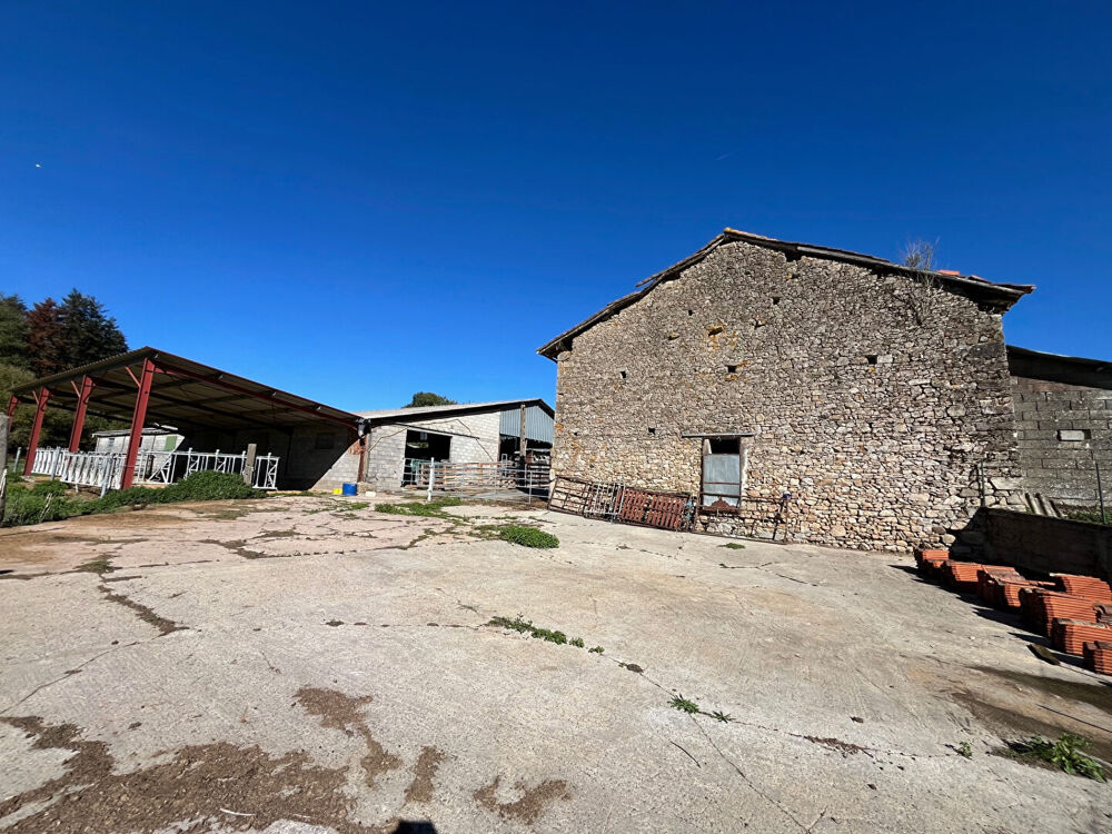 Vente Maison Corps de ferme Cheronnac 33 hectares 2 maisons etang dépendances agricoles Cheronnac
