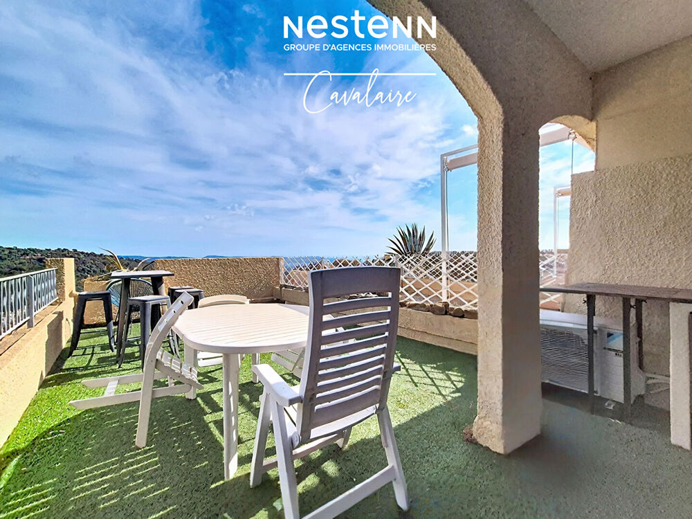 Vente Appartement STUDIO CABINE AVEC GRANDE TERRASSE VUE MER + GARAGE Cavalaire sur mer