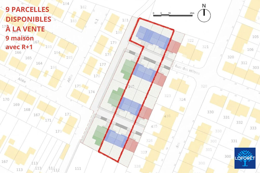 Maison neuve à vendre sur plan, 3 chambres