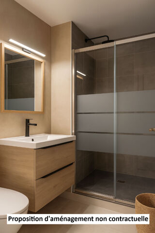  Appartement  vendre 2 pices 46 m