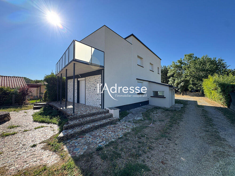 l'Adresse Immobilier - La Salvetat Saint Gilles - Maison T4 de 127 m2 sur un terrain piscinable de 1566m² avec garage