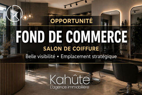 FOND DE COMMERCE &Agrave; C&Eacute;DER - SALON DE COIFFURE - LOCAL COMMERCIAL 100 m&sup2;  + 2 places de stationnement- FRANCHEVILLE 60000 69340 Francheville