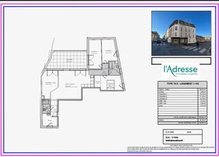  Appartement  vendre 5 pices 108 m