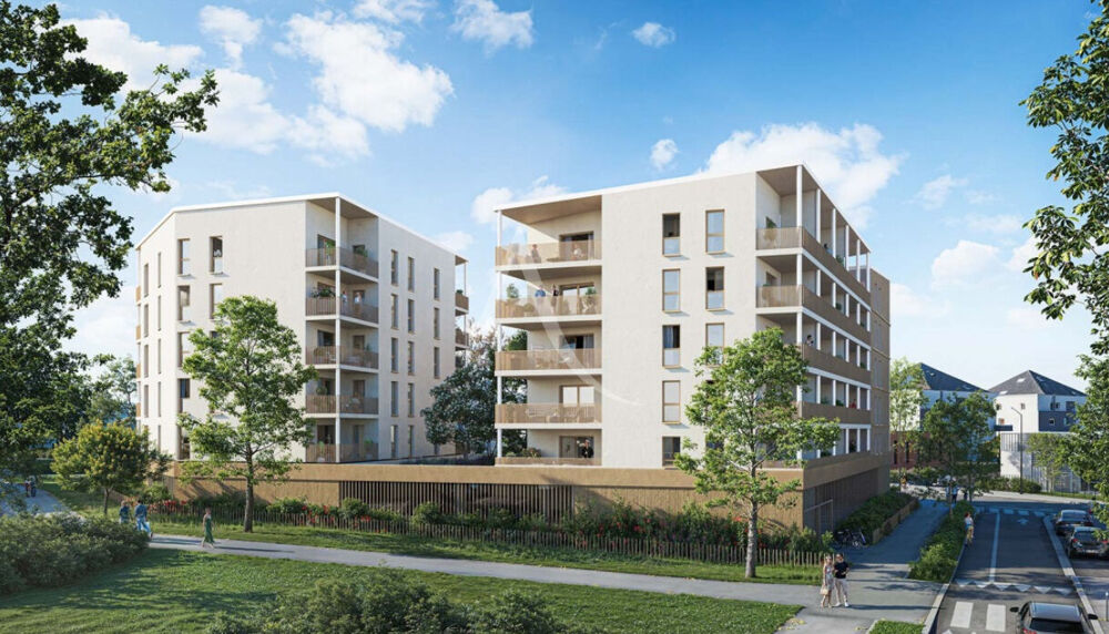A vendre T2 de 40m² avec loggia- Quartier des Hauts-de-Saint- Aubin