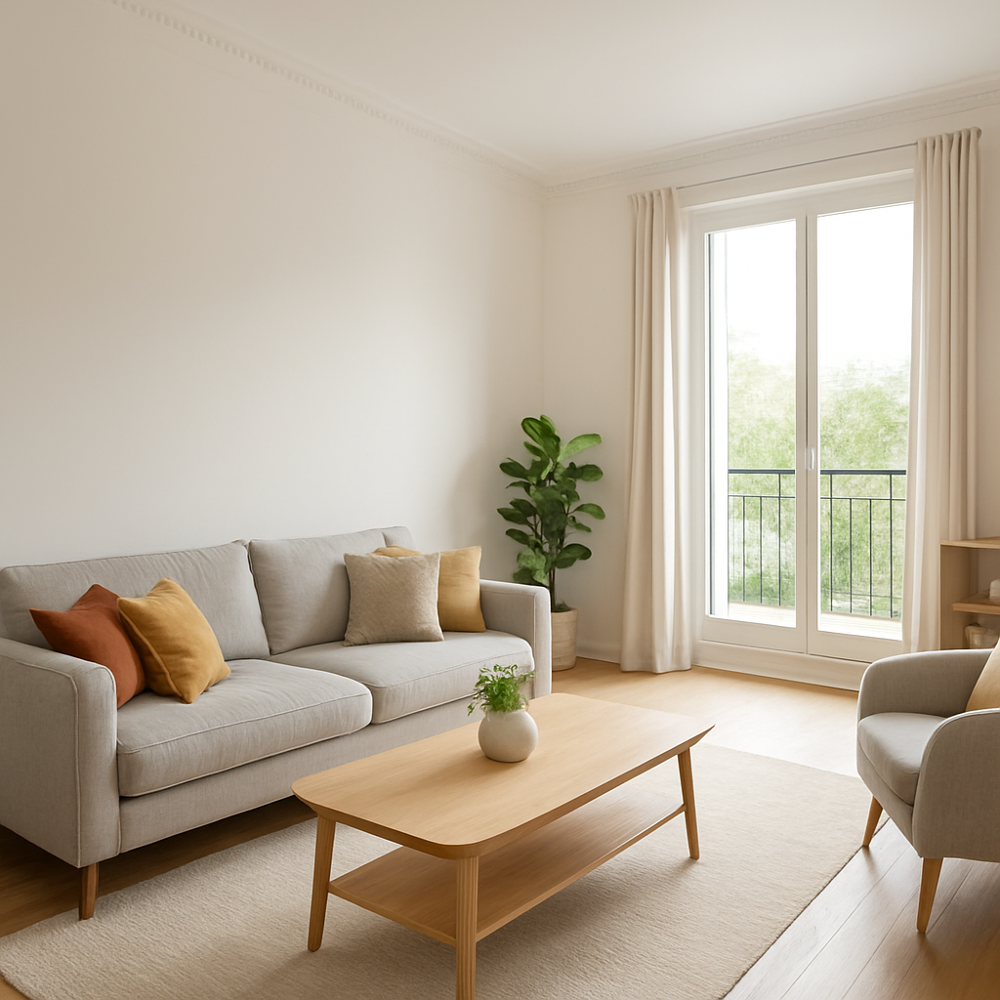 Appartement 3 pièces de 60 m2 (Moussy-le-Vieux)