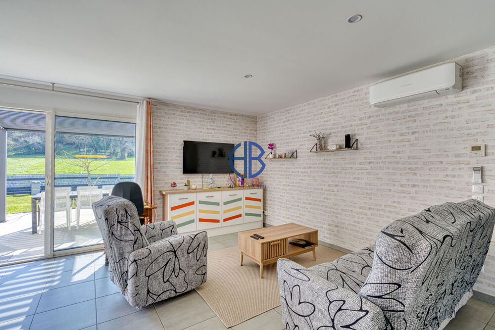 Vente Maison Plain pied récent avec garage complètement clos Sermerieu