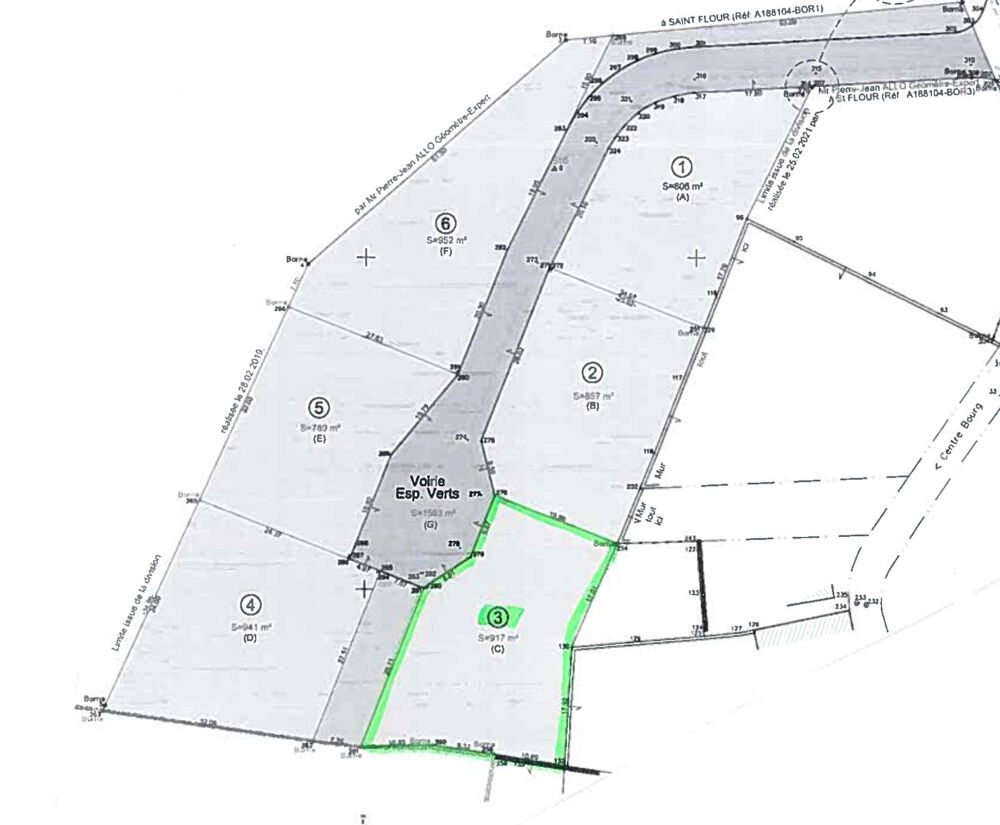 Vente Terrain Terrain Lieutades 917 m2 Lieutades