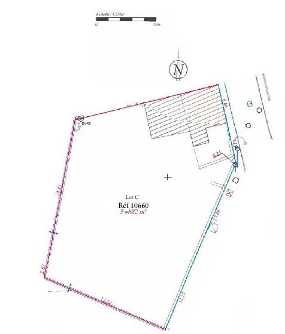 Vente Terrain Terrain Challans 882m2 Challans