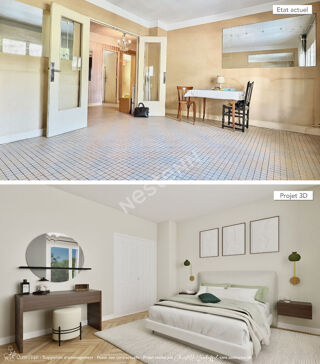  Appartement  vendre 3 pices 65 m