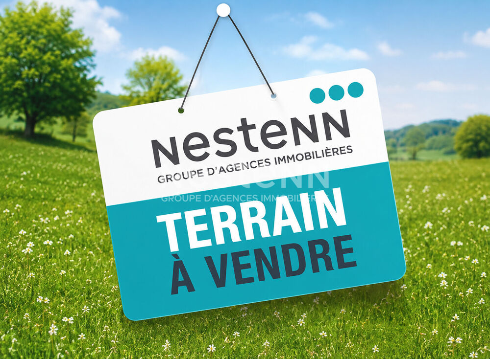 Vente Terrain Terrain Questembert RARE Centre ville arboré zone UA Questembert