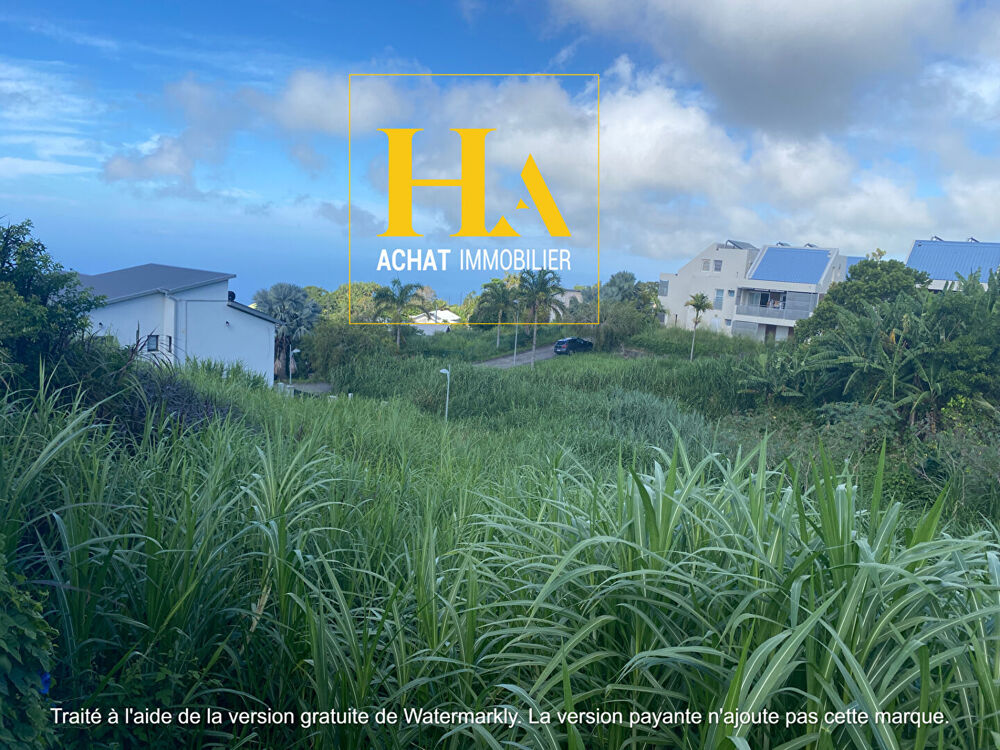 Vente Terrain PETITE ILE - RAVINE DU PONT Terrains de 477m² Petite ile