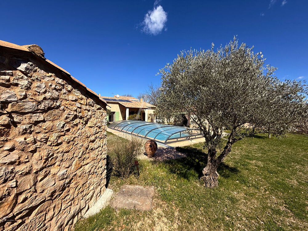 Vente Maison PROPRIETE DE 220M2 AVEC PISCINE SUR 3388M2 DE TERRAIN DEPENDANCE GARAGE ATELIER Vinon sur verdon