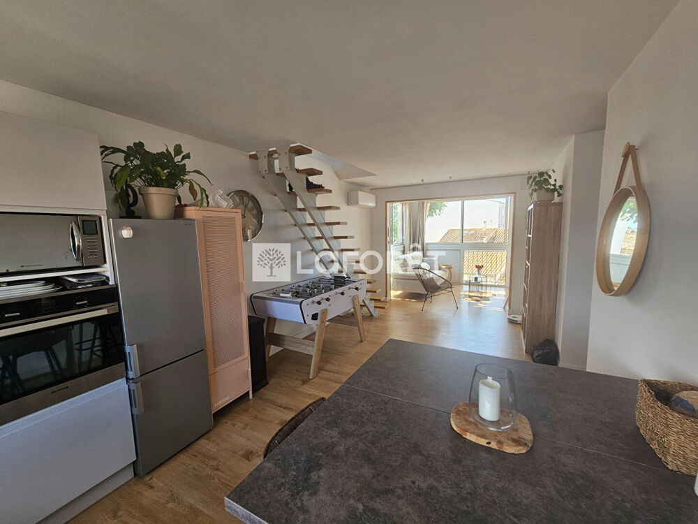 Agde - 3 pièces Duplex de 100 m² habitables.