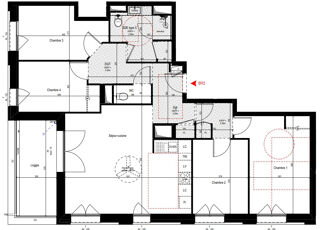  Appartement � vendre 5 pi�ces 97 m�