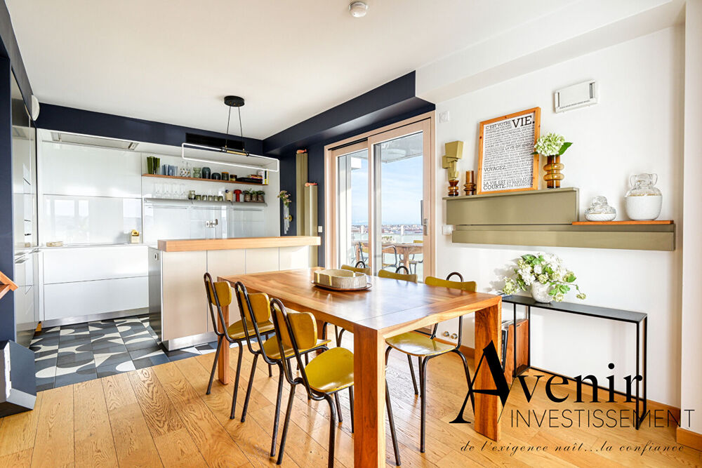 Vente Appartement Lyon 3 Part Dieu - Bien d'exception de 60m2 avec terrasses et vue panoramique Lyon 3