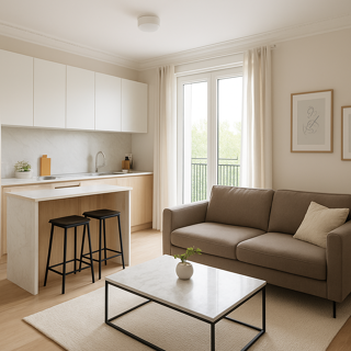  Appartement à vendre 2 pièces 44 m²
