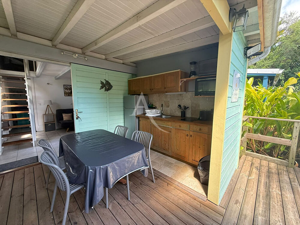 Vente Maison La plage à pied, le calme absolu : bungalow meublé à Sainte-Anne Sainte anne