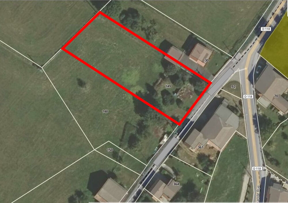 Vente Terrain Terrain Bournois 2159 m2 Bournois