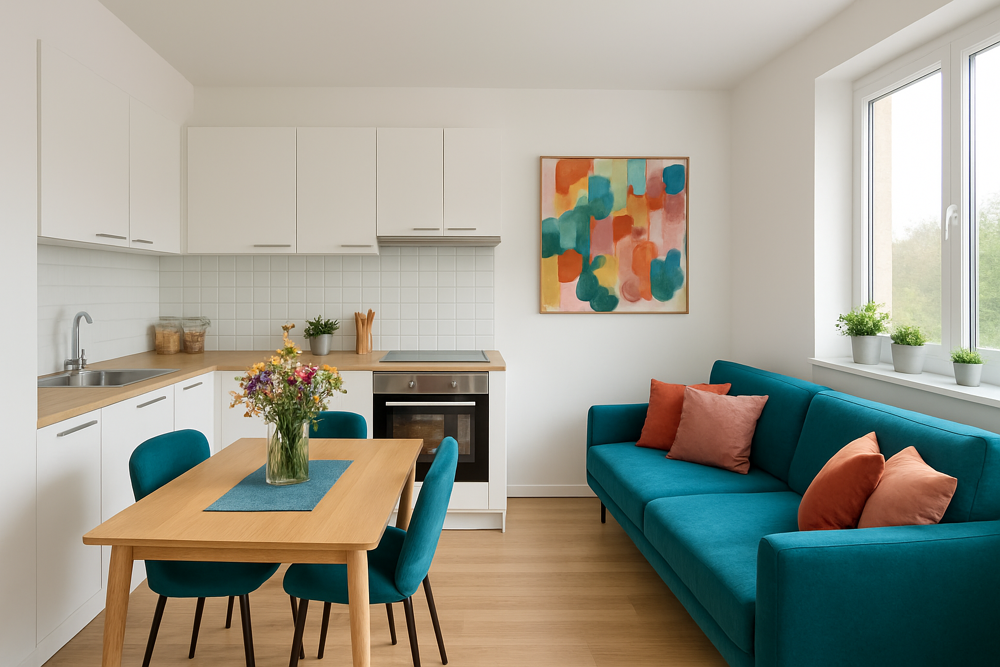 Appartement 3 pièces de 56 m2 (Clamart)