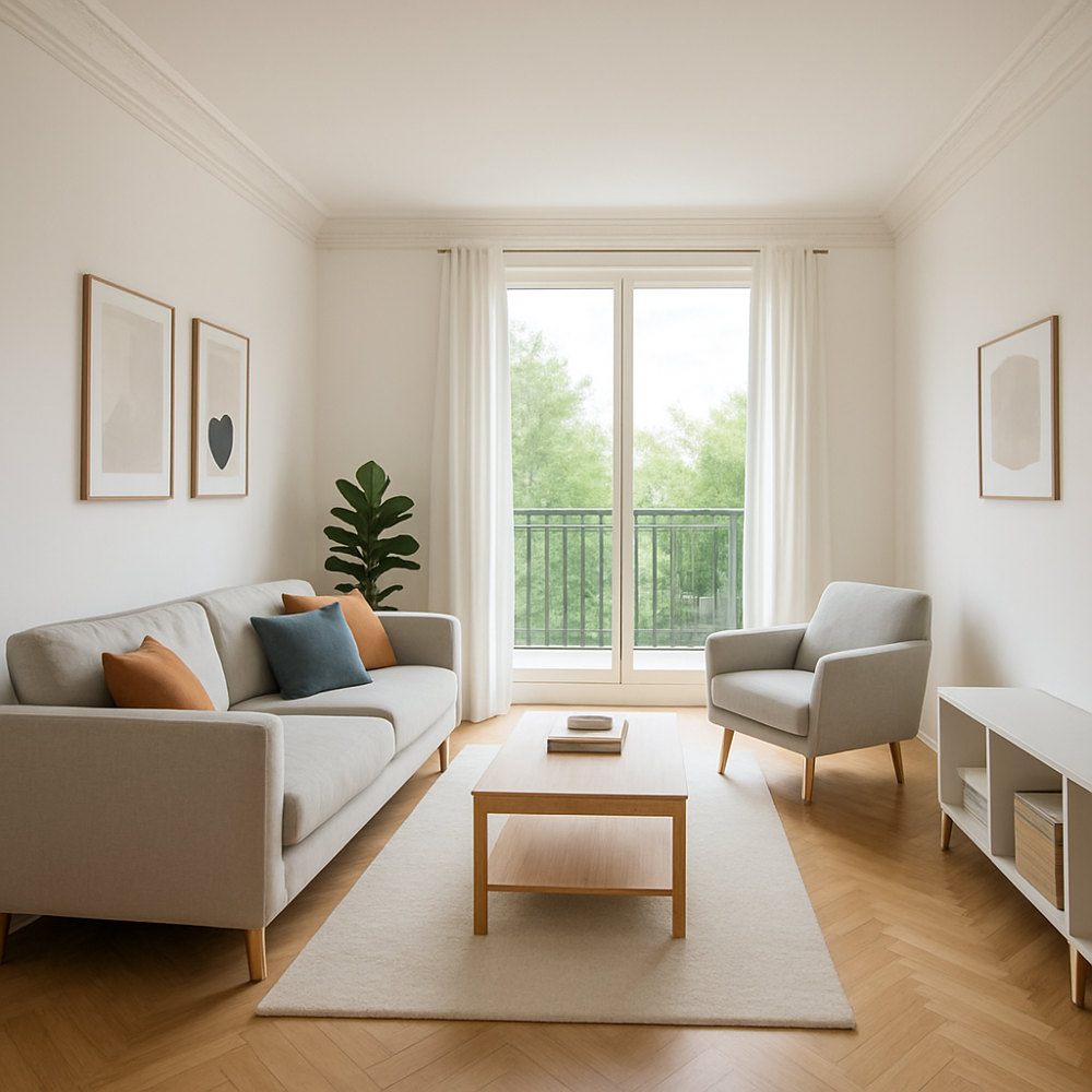 Appartement 3 pièces de 65 m2 (La Courneuve)