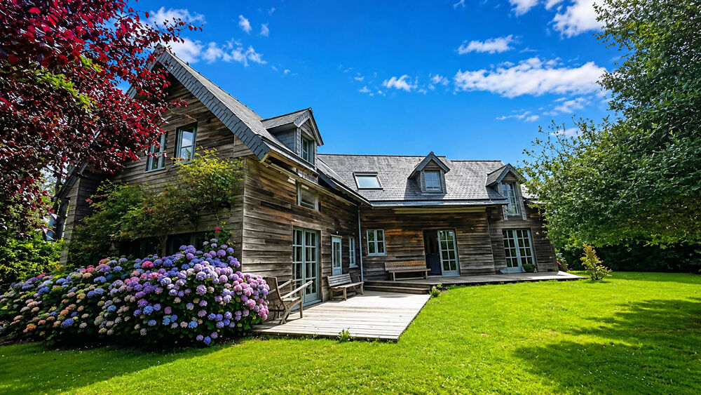 Vente Maison Fouesnant, Beg-Meil, une grande maison de 187 m², un beau jardin de 1300 m², la plage à pied ! Fouesnant