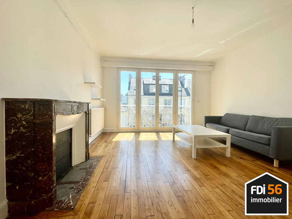 Location Appartement Appartement type 4 meublé - Garage - Jardin privée- rue de Belgique Lorient