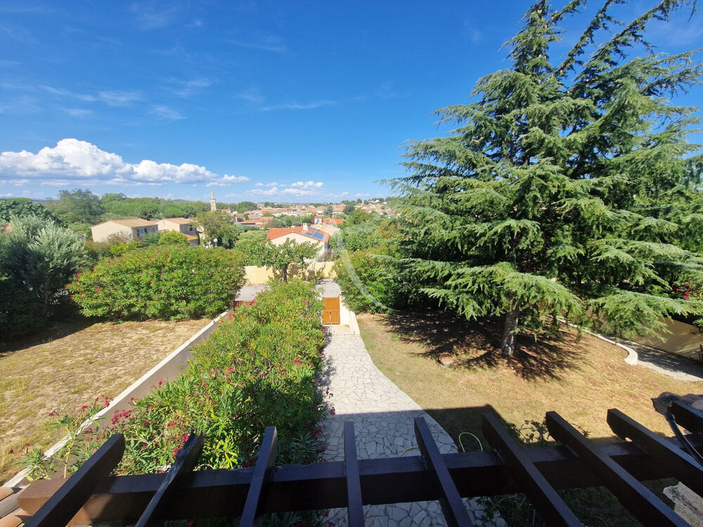 Salles d'Aude - Villa familiale avec piscine et garage sur parcelle arborée de 1306 m²
