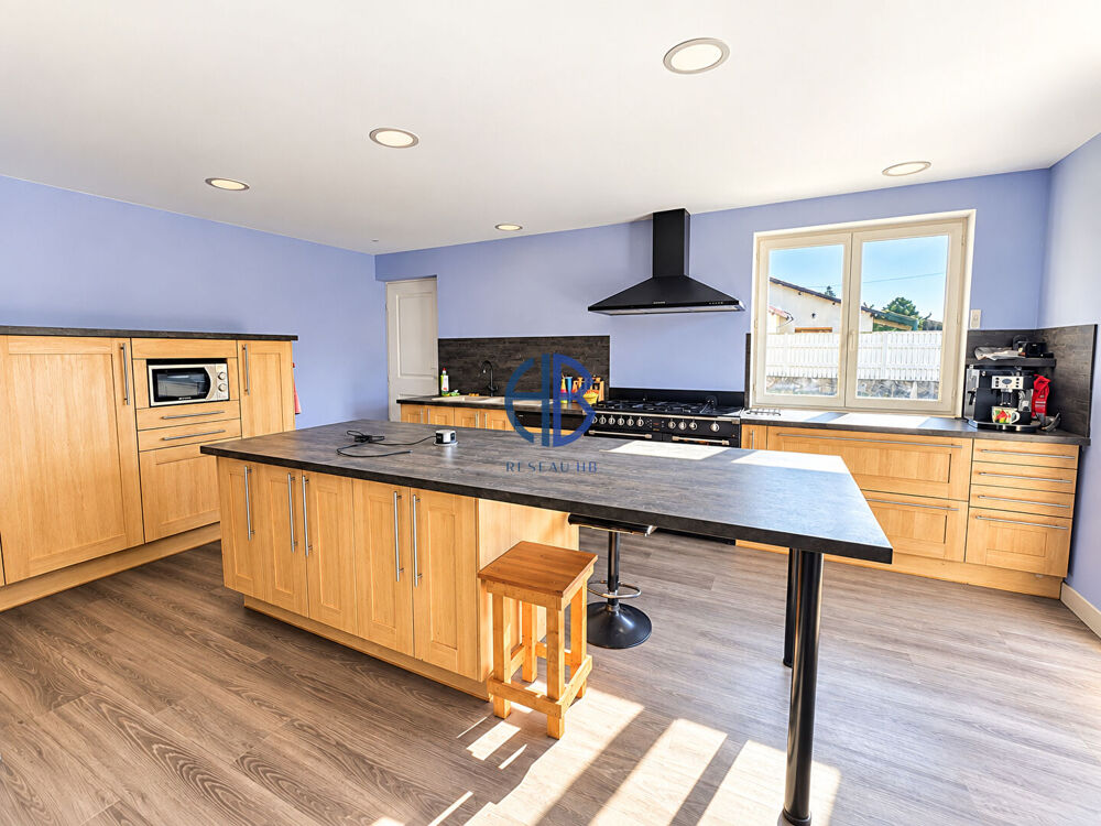 Maison de plain pied 126 m² 4 chambres terrain clos de 1000 m²