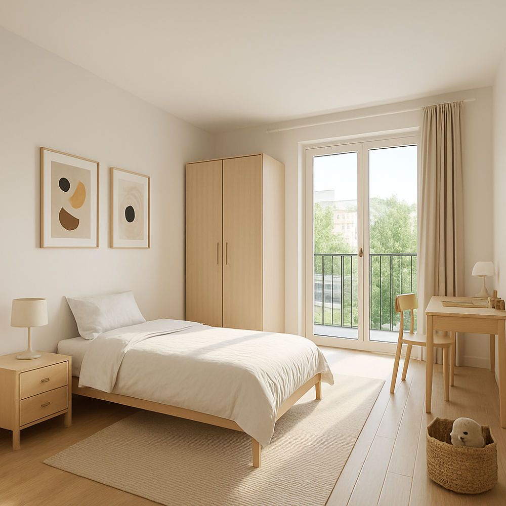 Appartement 3 pièces de 63 m2 (Compiègne)