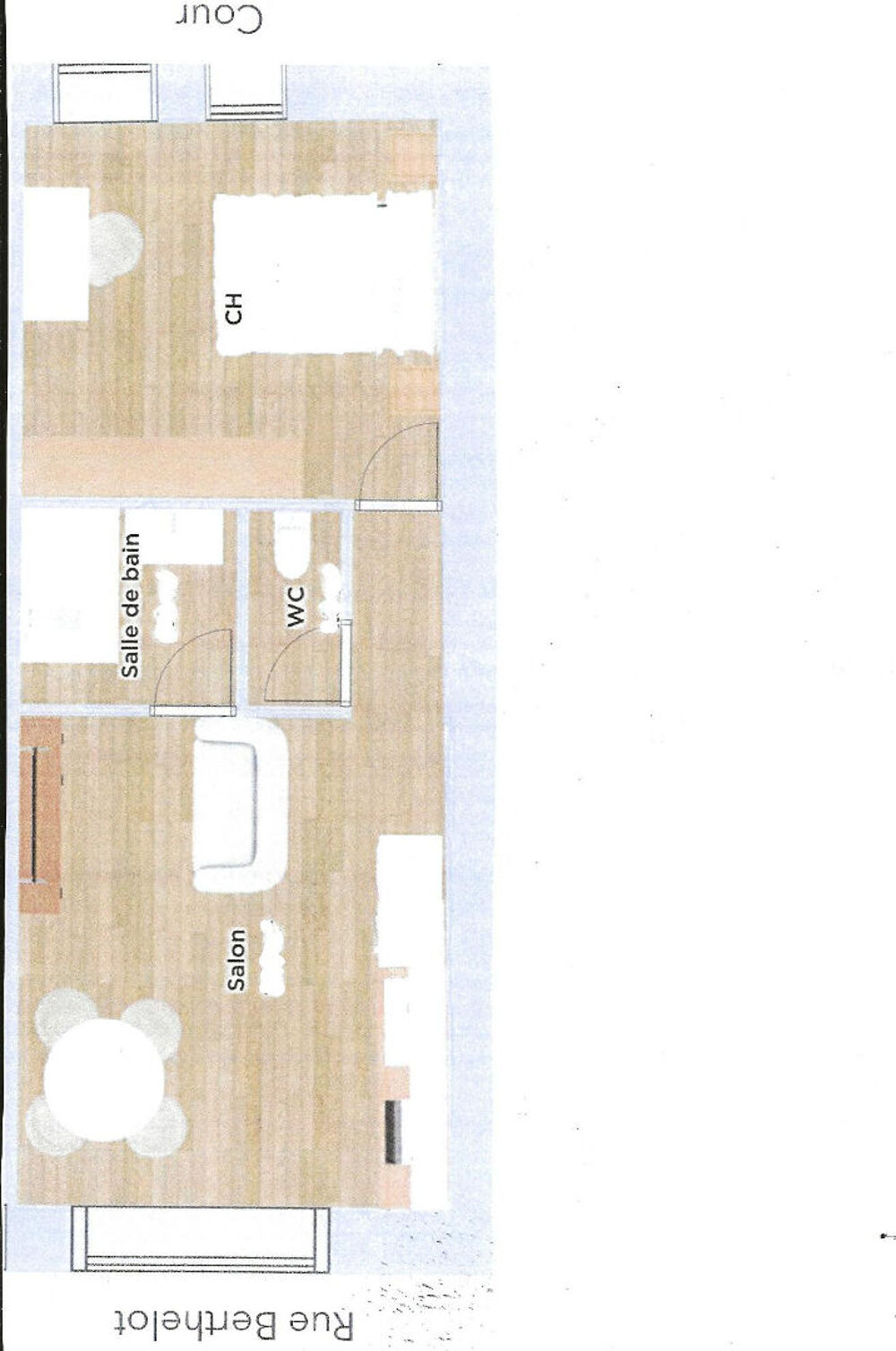 Vente Appartement Appartement Roanne 1 pièce(s) 37.90 m2 Roanne
