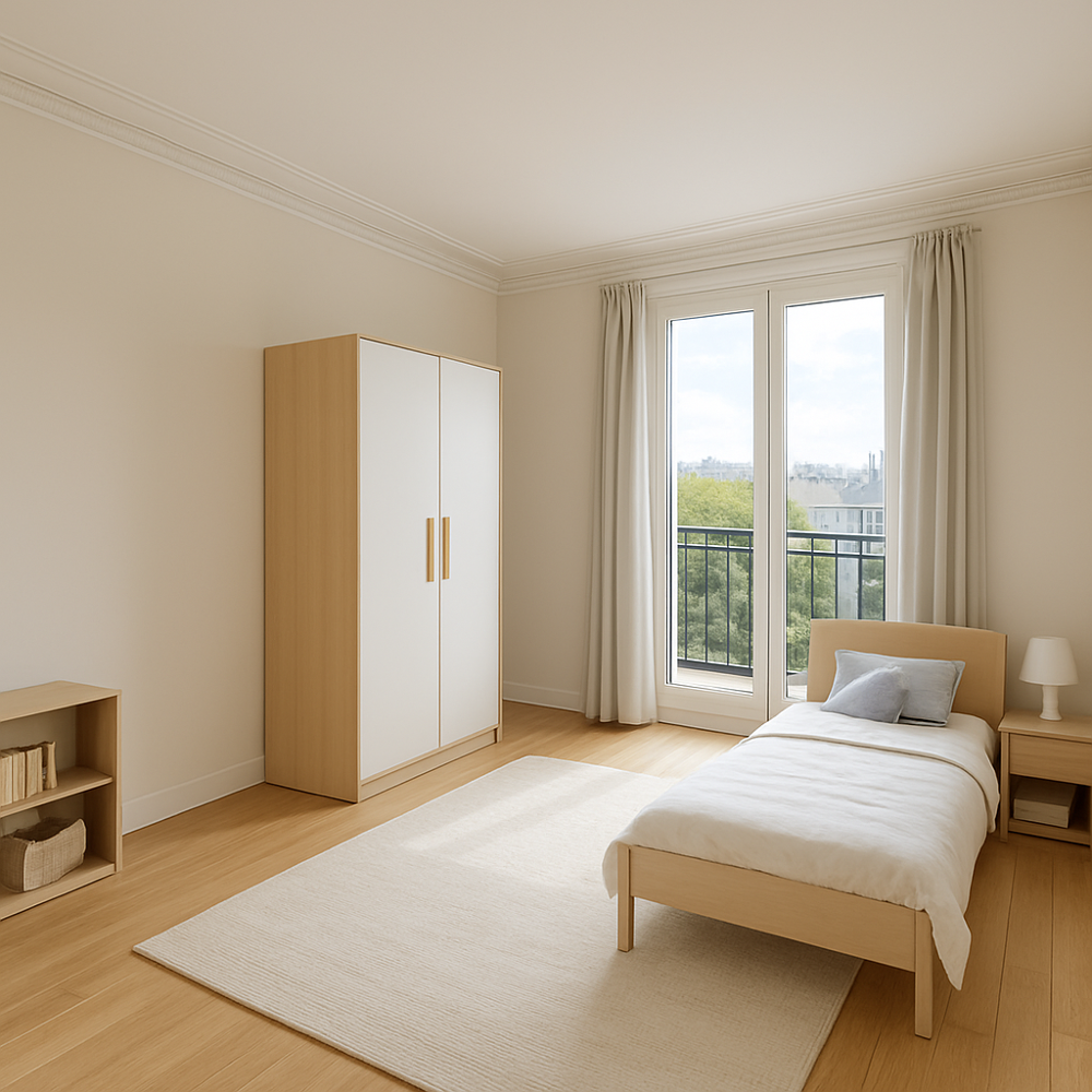 Appartement 4 pièces de 77 m2 (Rouen)