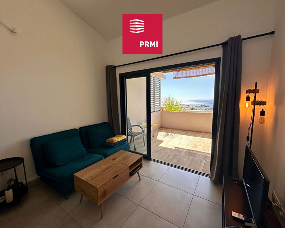 Vente Appartement T2 Dernier étage, Vue mer + 2 Parkings sous-sol Saint paul