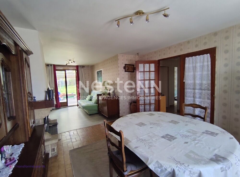 Vente Maison Maison de plain-pied ? Pluherlin ? Terrain arboré de 1 610 m² ? 80 m² ? 3 chambres Pluherlin