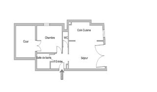  Appartement à louer 2 pièces 48 m²